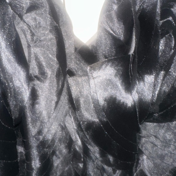 Aje black amour mini ruffle dress - Picture 5 of 8